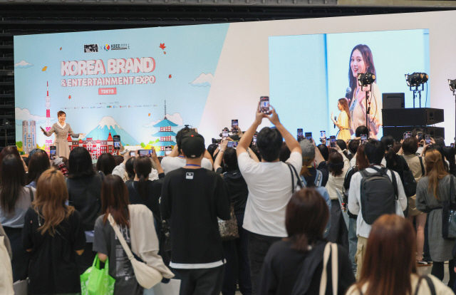 지난 12일 열린 '2024 도쿄 한류박람회' 모습. <도쿄 한류박람회 공동취재단>